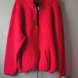 PINK Victoria's Secret Red Fleece Jacket